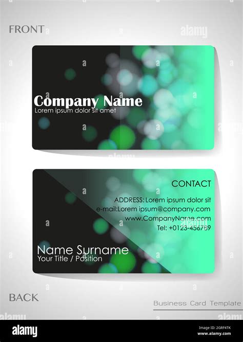 colored business cards stock.